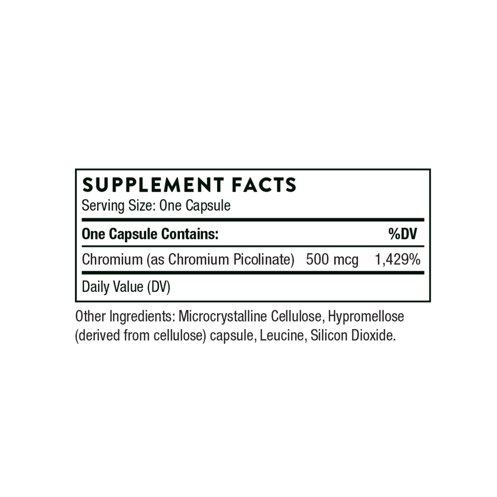 Thorne Chromium Picolinate Capsule 60