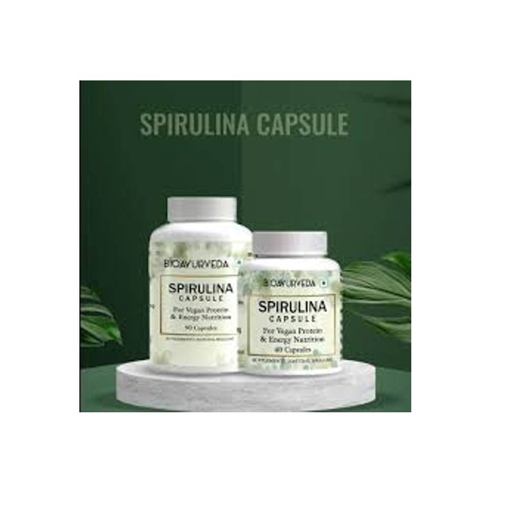 Bioayurveda Spirulina capsules 90