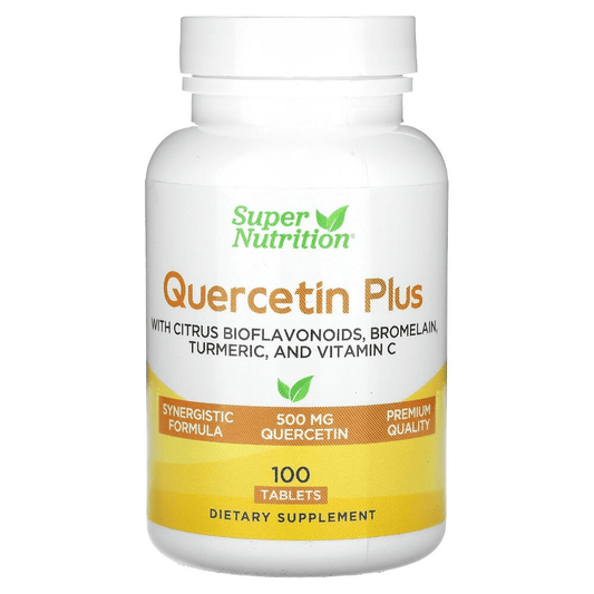 Super Nutrition Quercetin Plus Tablets - My Daraz Store