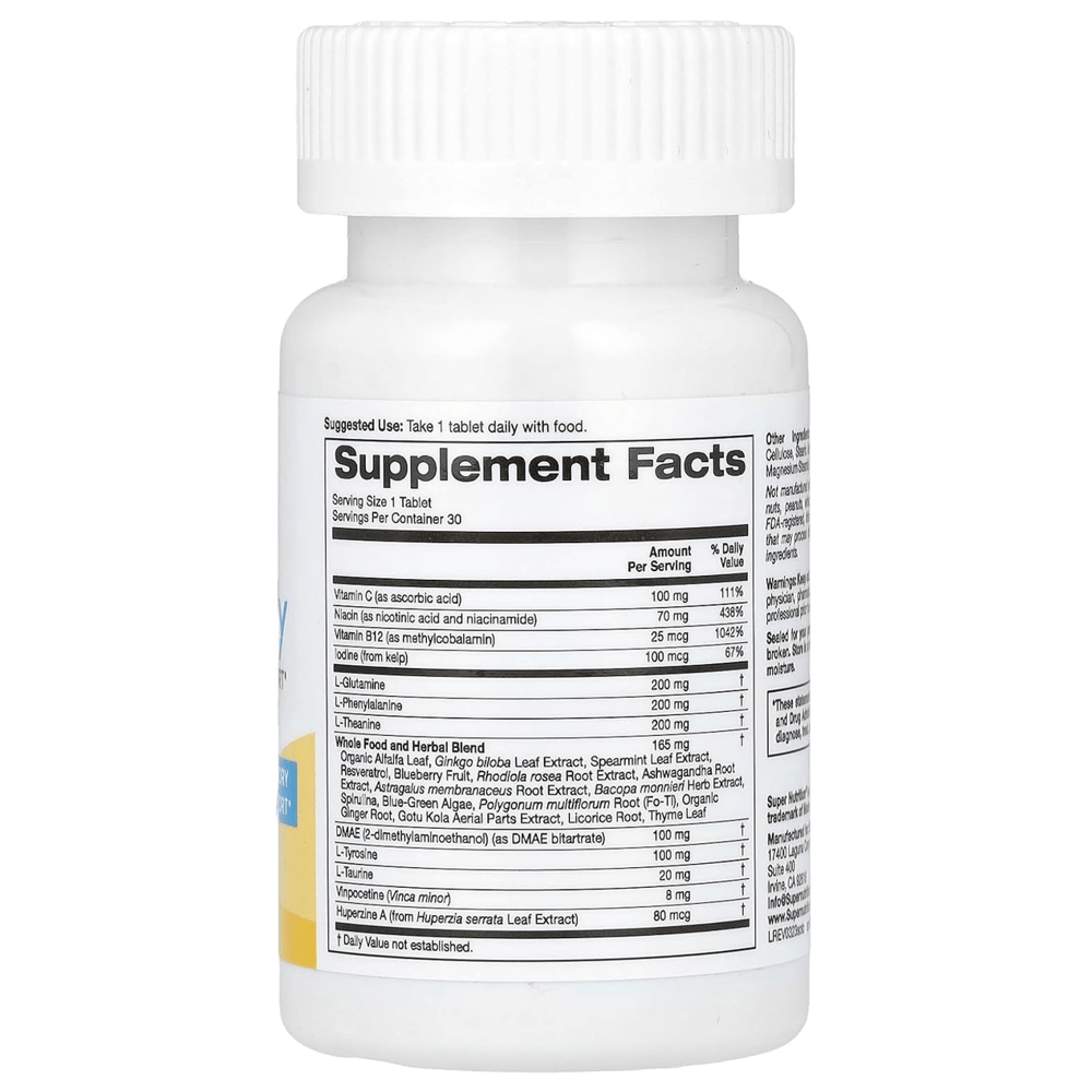 Super Nutrition Simplyone Think Clearly Tablets - My Daraz Store