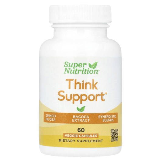 Super Nutrition Think Support Capsules - With Ginkgo Biloba - My Daraz Store