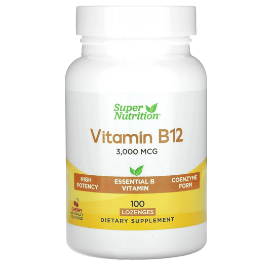 Super Nutrition Vitamin B12 3,000 MCG Capsules - My Daraz Store