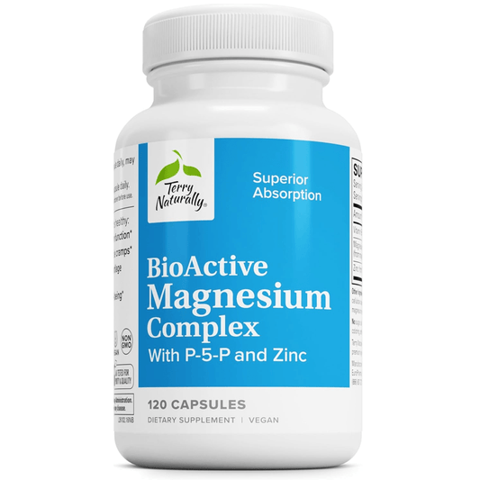 Terry Naturally BioActive Magnesium Complex with P - 5 - P and Zinc - My Daraz Store
