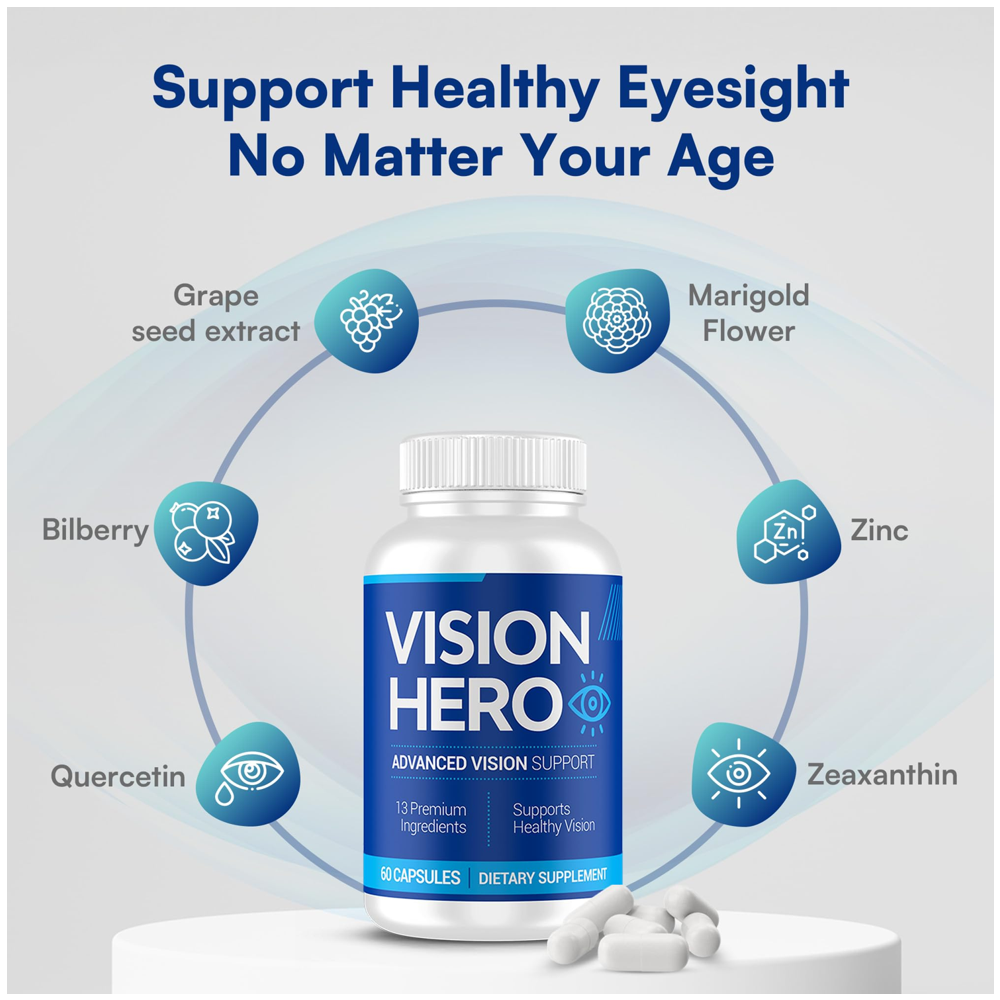 Vision Hero Eye Supplement | Advanced Vision Support