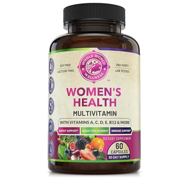 World Hole Wellness Women's Health Multivitamin – 60 Capsules