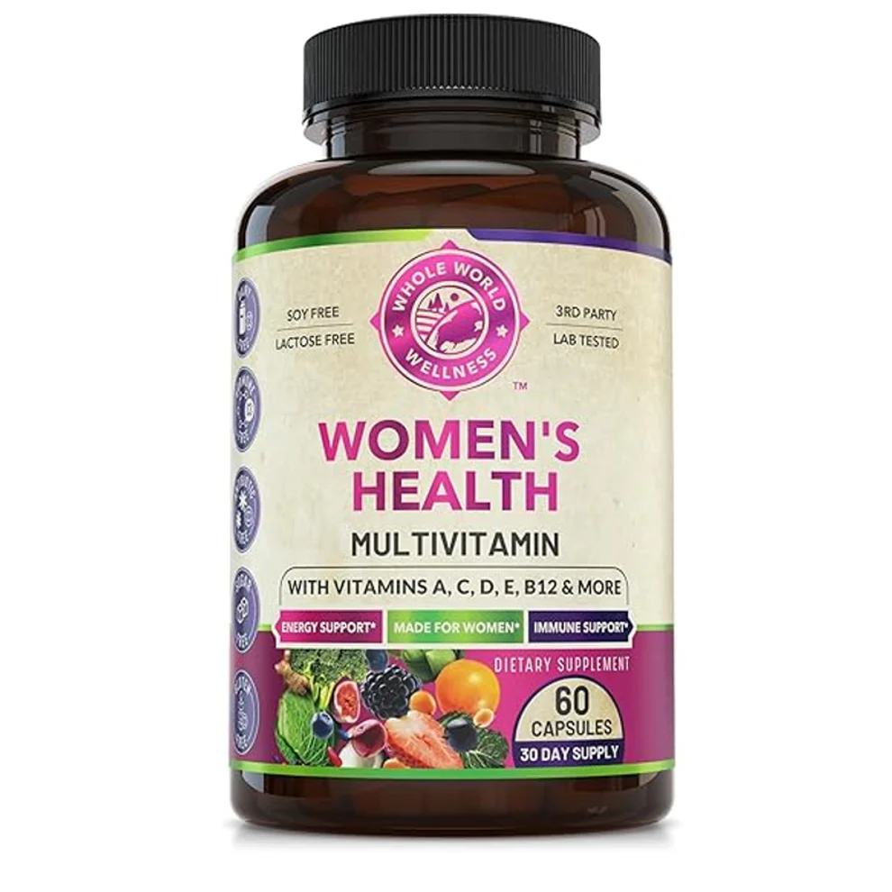 World Hole Wellness Women's Health Multivitamin – 60 Capsules