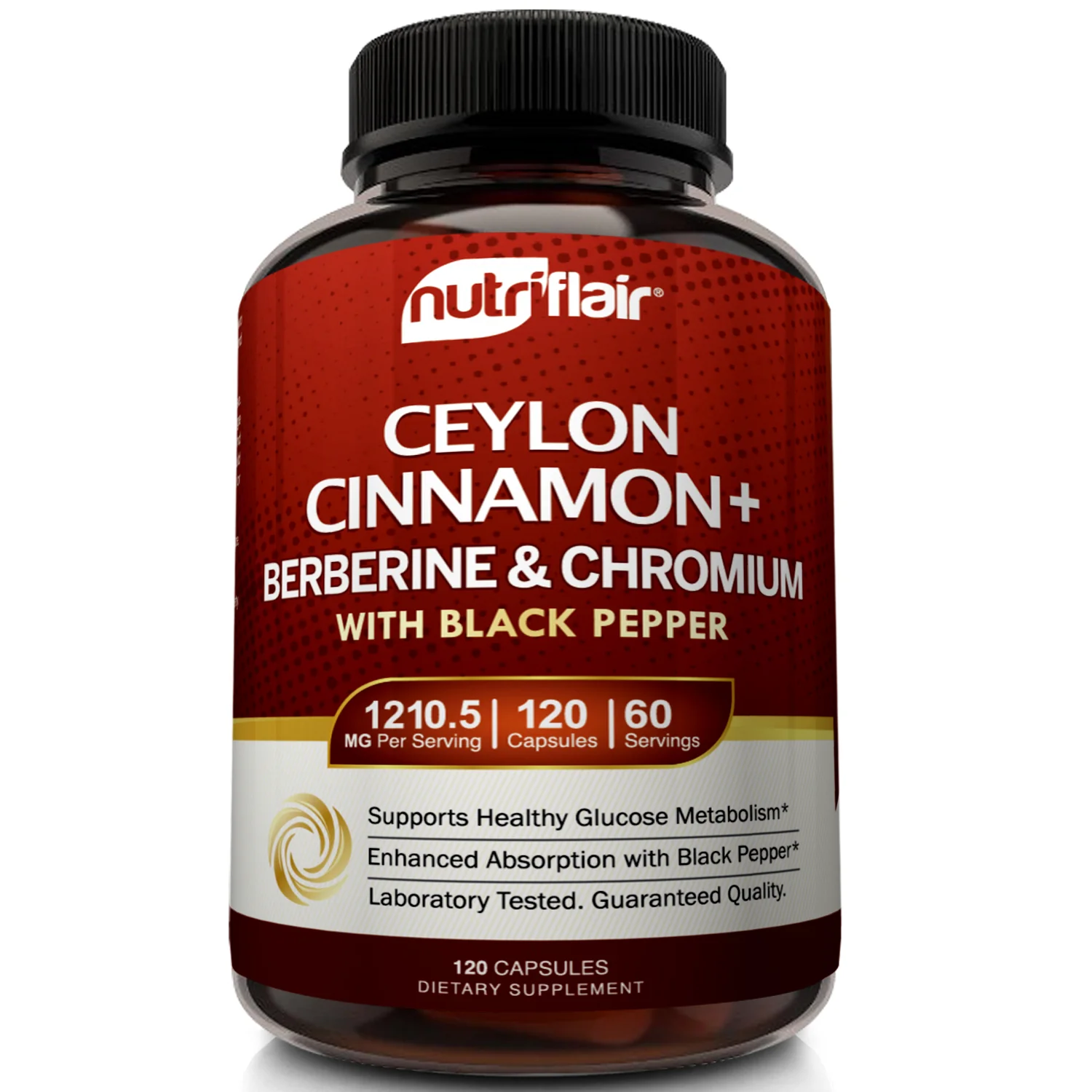 Sept Yan Ceylon Cinnamon with Berberine & Chromium Capsules in Pakistan