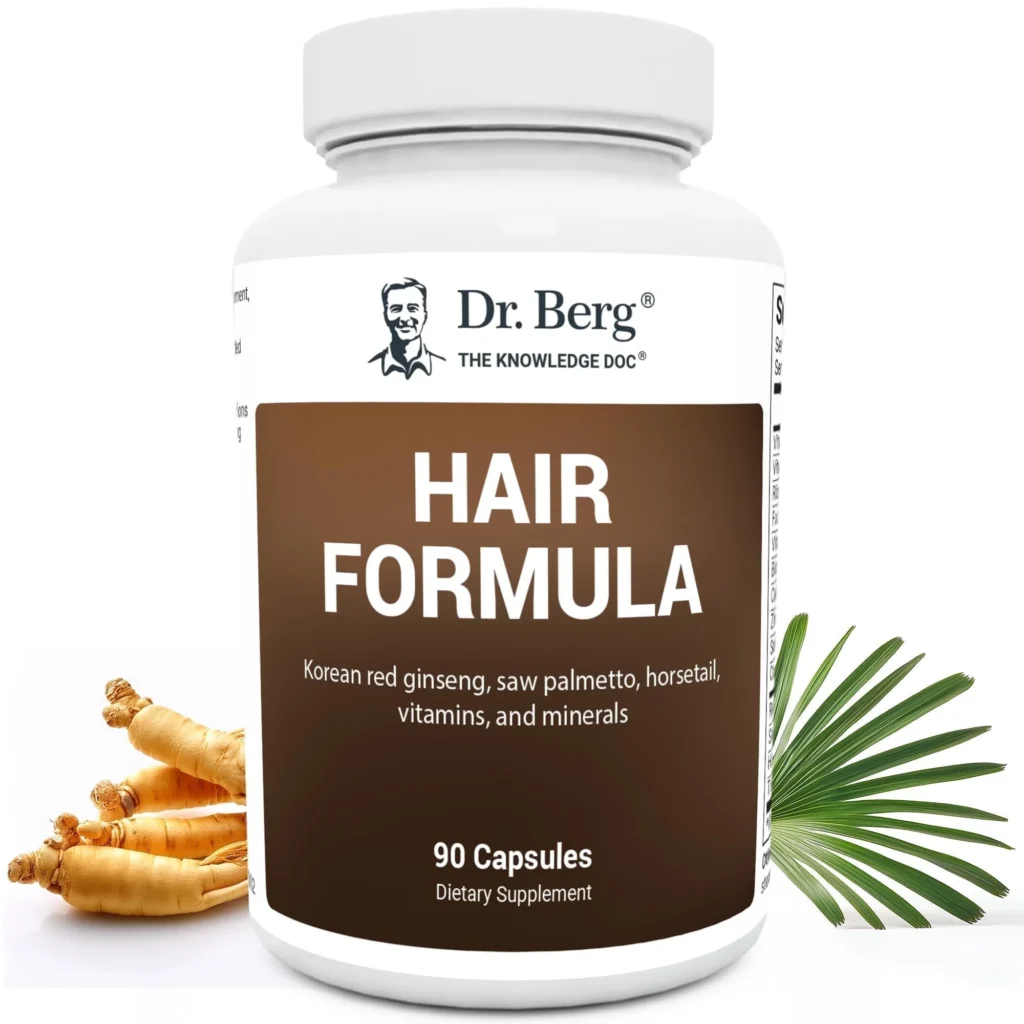 Dr. Berg Zinc Plus – Hair Support | 60 Capsules