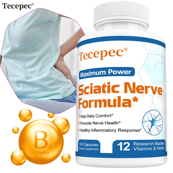 Tecepec Maximum Power Sciatic Nerve Formula Capsules
