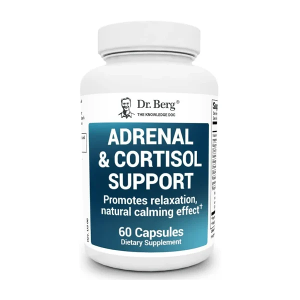 Dr. Berg® Adrenal Glandular – Adrenal Support (60 Capsules)