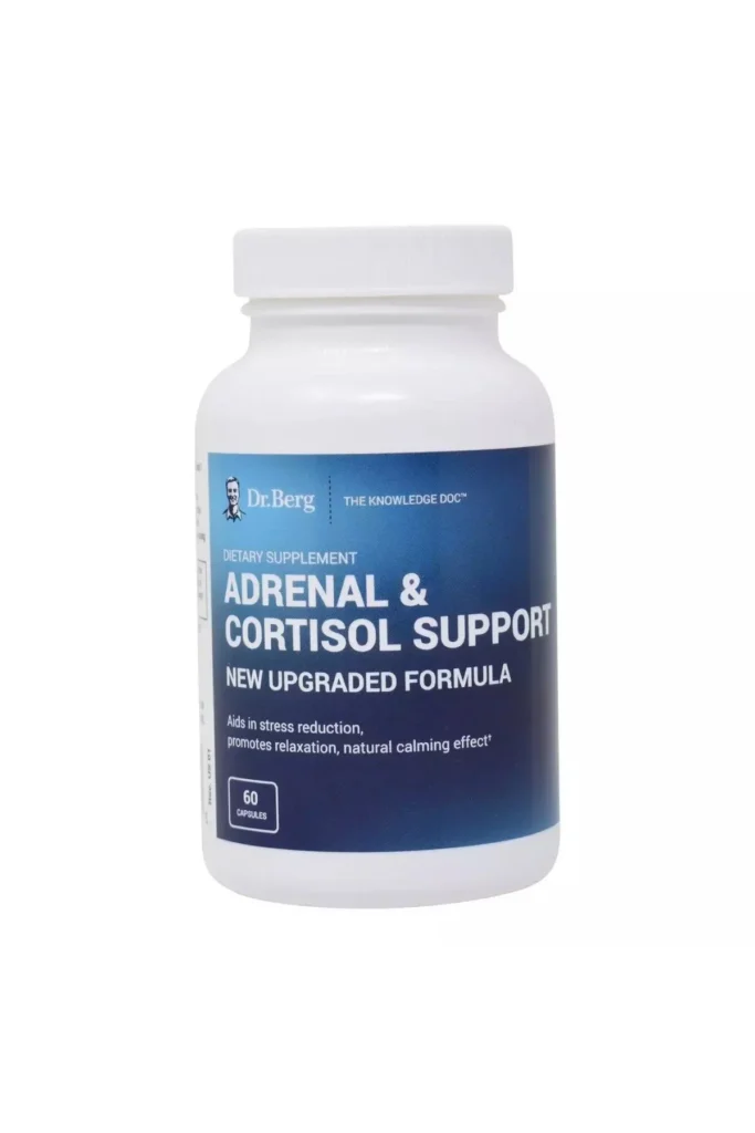 Dr. Berg Adrenal & Cortisol Support – (60 Capsules)