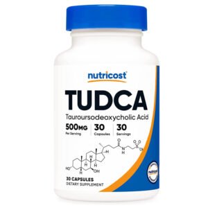 Nutricost Tudca 500mg Capsules (Tauroursodeoxycholic Acid)