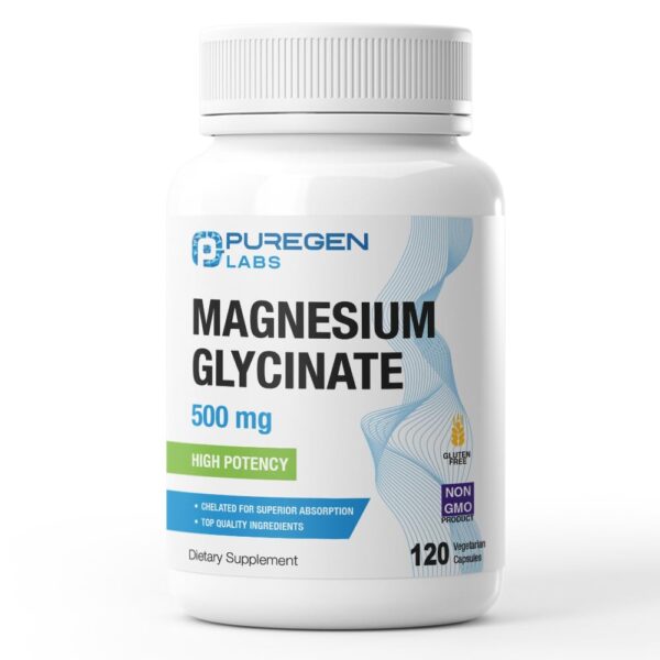 Haiman Labs Magnesium Glycinate 500mg Capsules