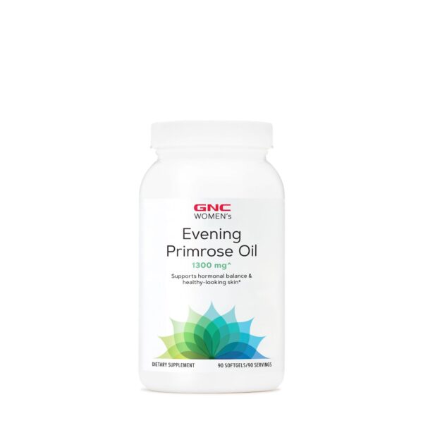 GNC Women’s Evening Primrose Oil 1300 mg – 100 Softgels
