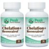 Peak Pure & Natural Peak Chelation+ Resveratrol™ – 90 Capsules
