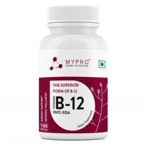 Mypro Sport Nutrition Vitamin B12 Veg Capsules