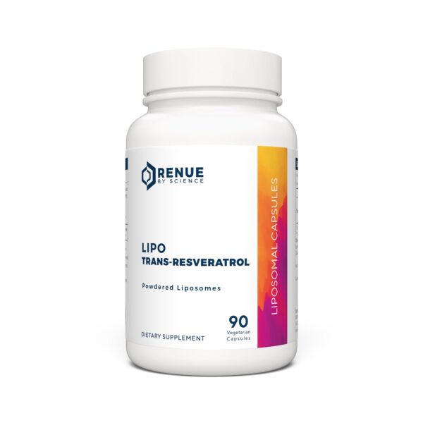 RENUE BY SCIENCE Lipo Trans-Resveratrol – Advanced Antioxidant Support (90 Capsules)