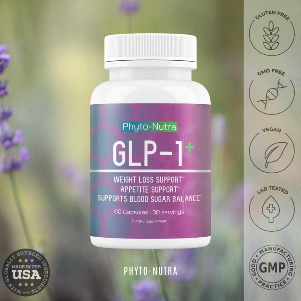 Phyto-Nutra GLP-1 Weight Loss Support – 60 Capsules