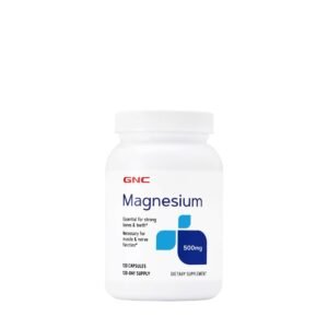 GNC Magnesium 500 mg – 120 Capsules