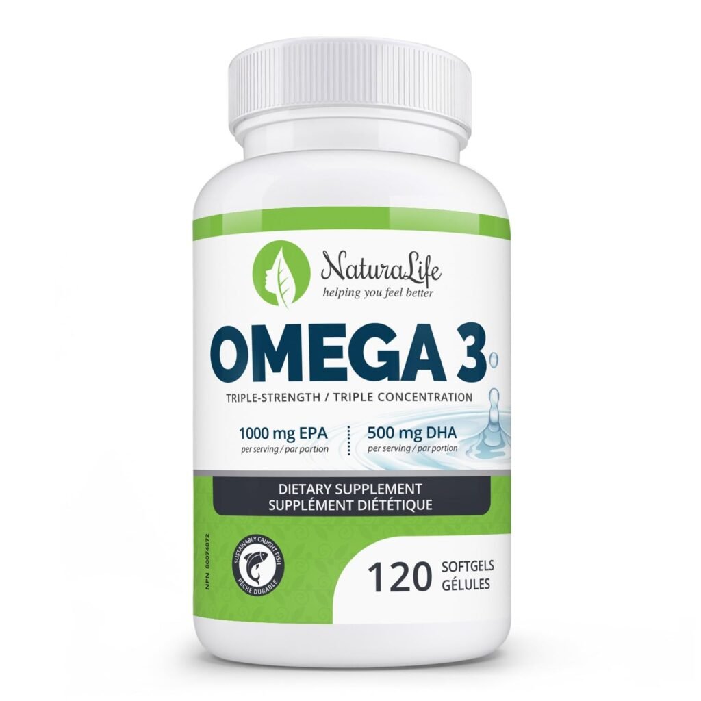 Natura Life Omega-3 – Triple Strength Capsules