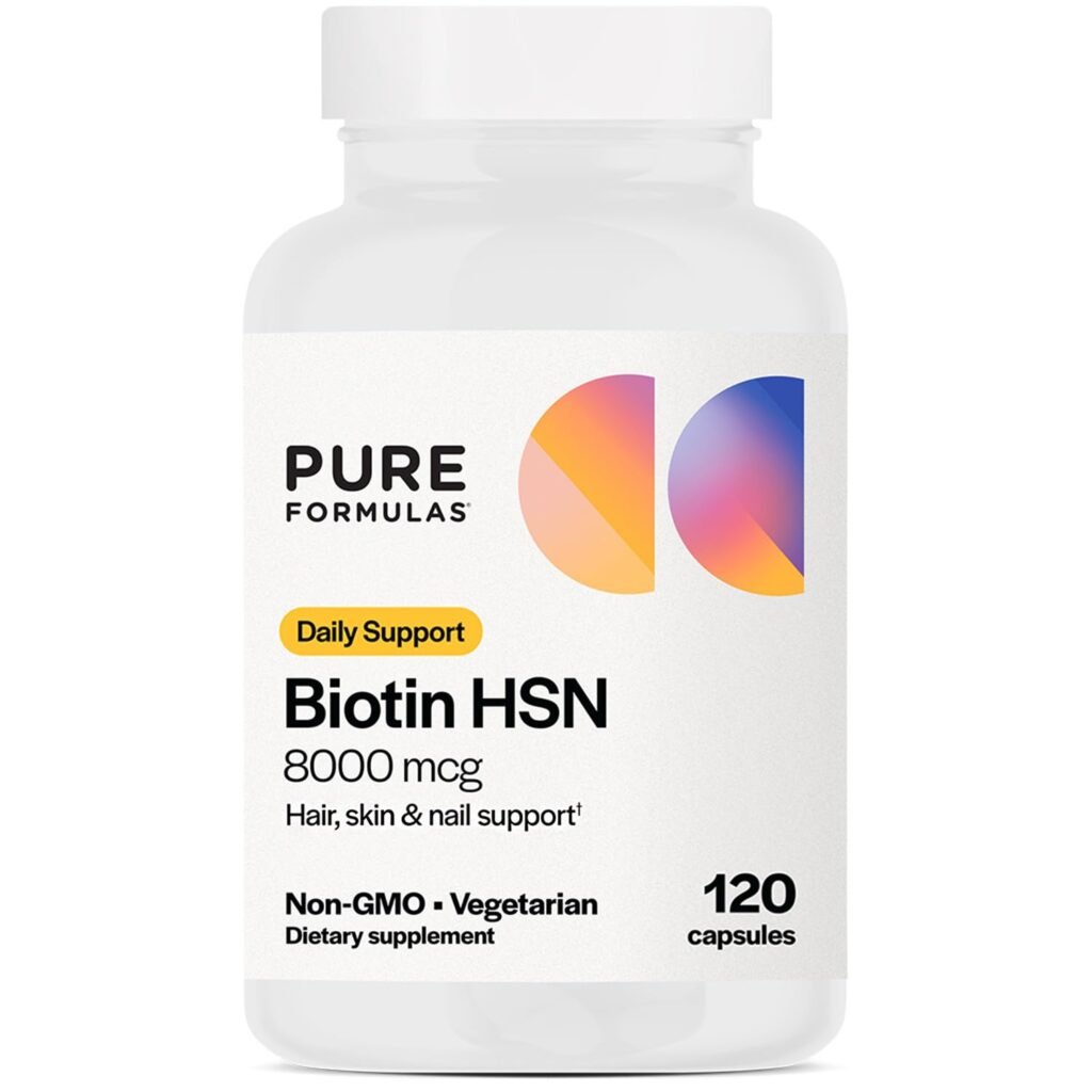 Pure Formulas Biotin HSN 8000 mcg Capsules in Pakistan