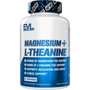 EVLution Nutrition Magnesium + L‑Theanine Supplement