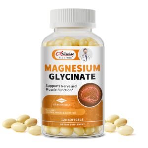 CFILIHTC Magnesium Glycinate 400mg – Soft gels (60 Soft gels)
