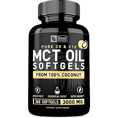 Smile Secrets MCT Oil – Keto & Brain Health Liquid Capsules