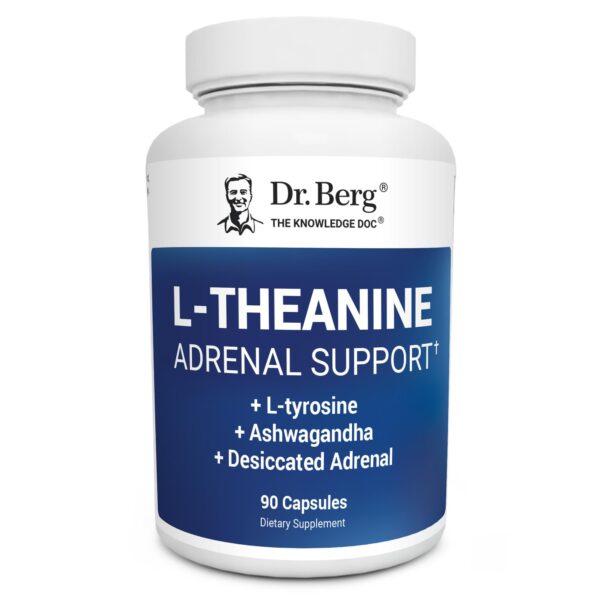 Dr. Berg L-Theanine Adrenal Support Capsules
