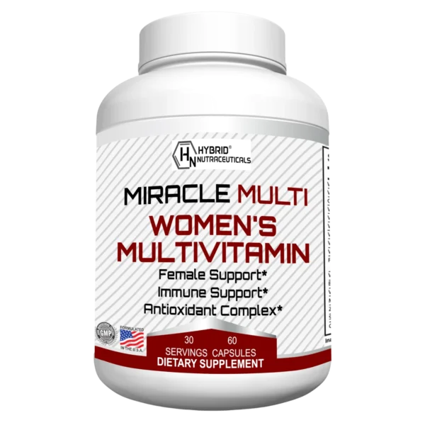Hybrid Nutraceuticals Miracle Multi Multivitamin for Women Capsules