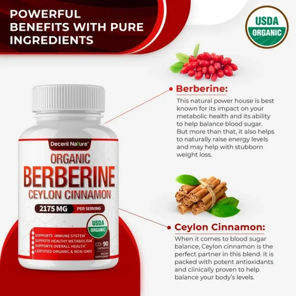 Decent Nature Berberine Capsules