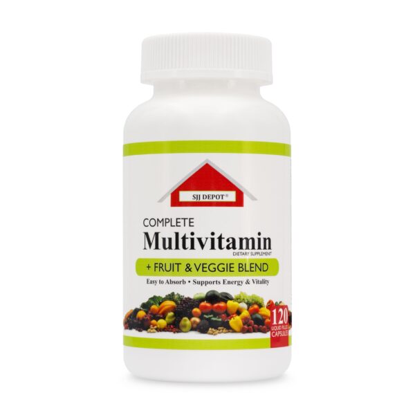 SJJ Depot Multivitamin Fruit & Veggie Blend Capsules in Pakistan – Complete Daily Nutrition