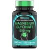 Green People Magnesium Glycinate 500mg–  Muscle Support (120 Capsules)