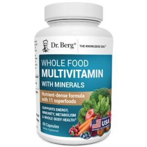 Dr. Berg Whole Food Multivitamin with Minerals – (60 Capsules)