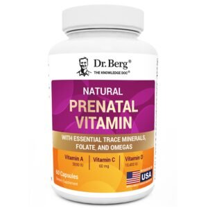 Dr. Berg® Natural Prenatal Vitamin – (60 Capsules)
