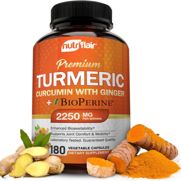 NutriFlair Turmeric Curcumin Ginger BioPerine Capsules Price in Pakistan