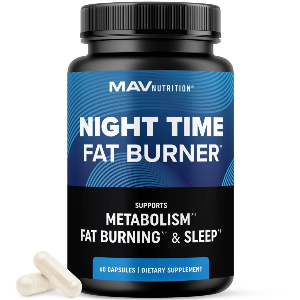 Mav Nutrition Night Time Fat Burner Capsules in Pakistan