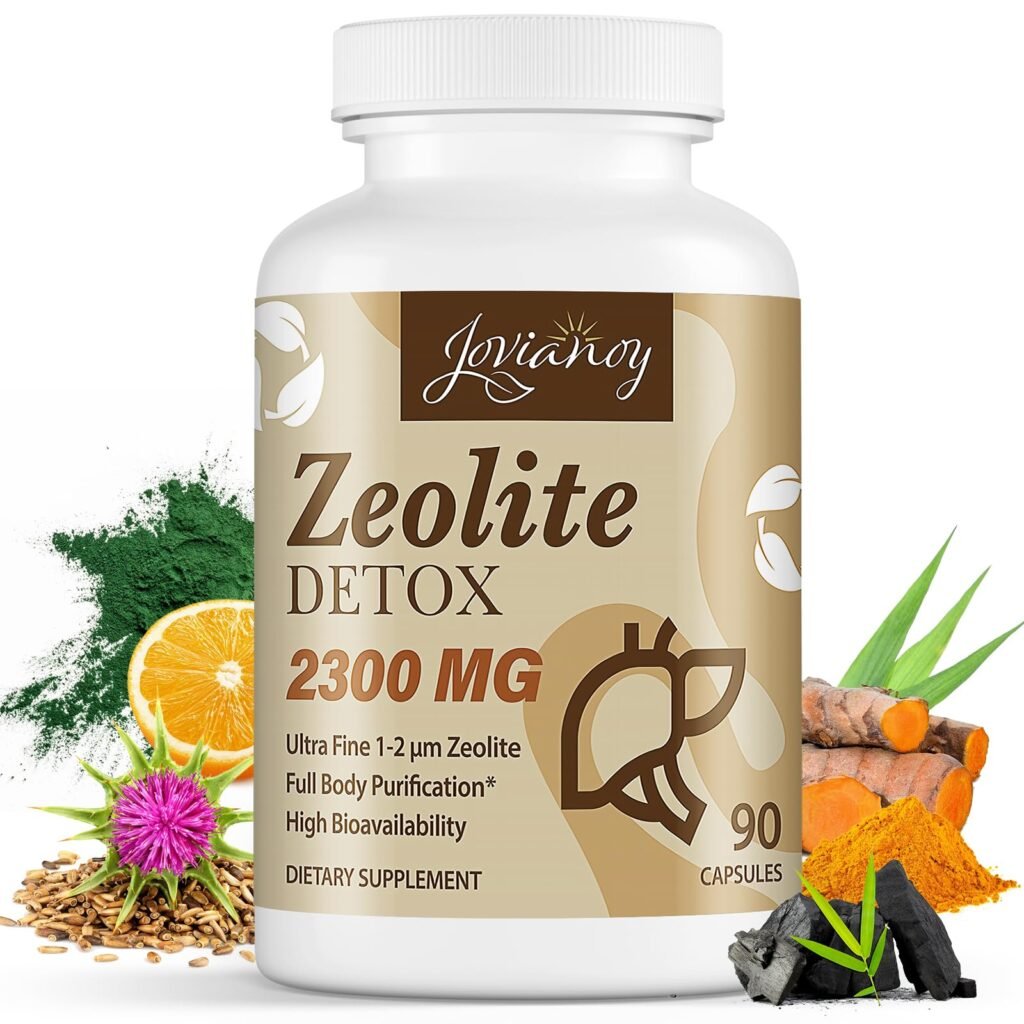 Jovianoy SAM-e Gummies and Zeolite Detox Capsules 90