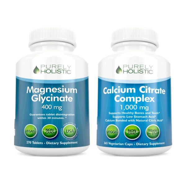 PURELY HOLISTIC Calcium Citrate Complex 1,000 mg Capsules