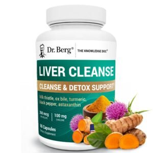 Dr. Berg Liver Cleanse & Detox Support – 60 Capsules
