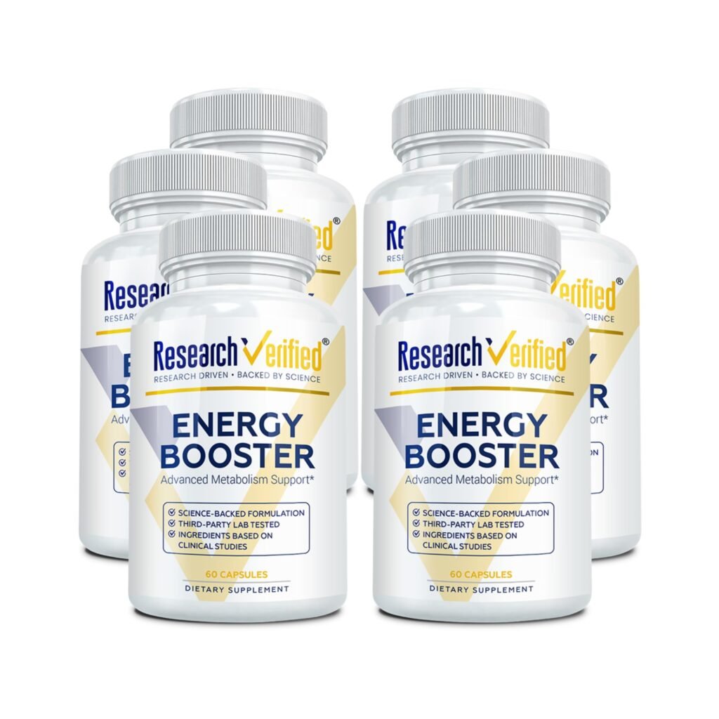 Research Verified Energy Booster | Natural Energy Support |