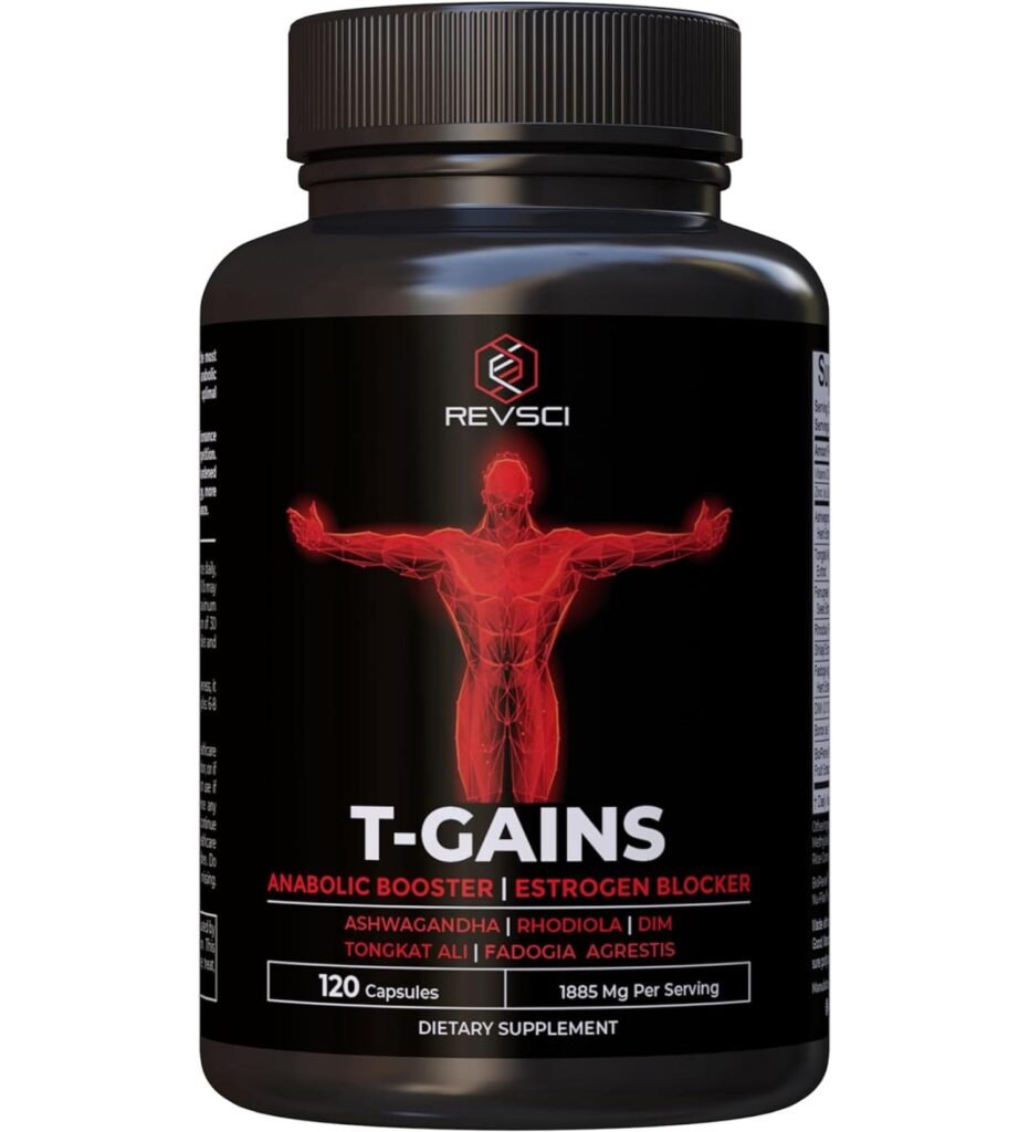 T-Gains Anabolic Muscle Builder Capsules