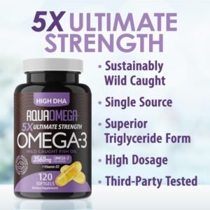 Dr. Matthew Omega-3 Fish Oil – 3,500mg High-Potency EPA & DHA