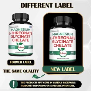 SATOOMI 3-in-1 1200mg Magnesium L-Threonate Capsules in Pakistan