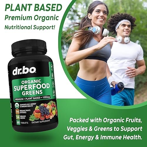 Dr. Bo Organic Superfood Greens Tablets