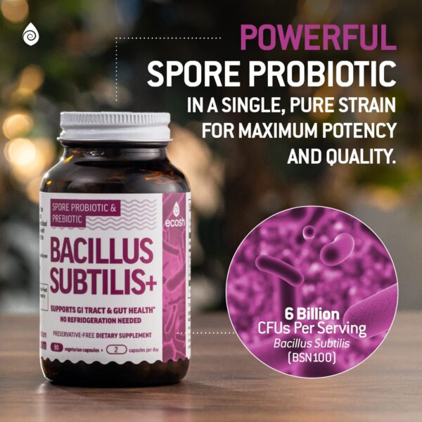 Dermabiota Bacillus Subtilis MB40 Probiotic Capsules