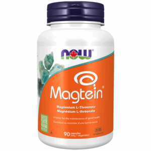 NOW® Magtein® Veg Capsules | Magnesium Threonate 144 mg