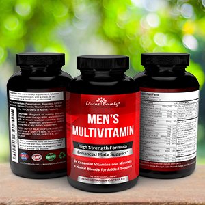 Divine Bounty Men's Multivitamin – High Strength Formula