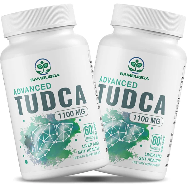 Advanced TUDCA 1100mg Liver & Gut Health 120 Capsules in Pakistan