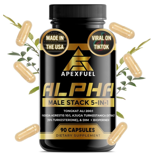 Apex Fuel Alpha Male Stack (5-In-1) 60 Capsules In Pakistan